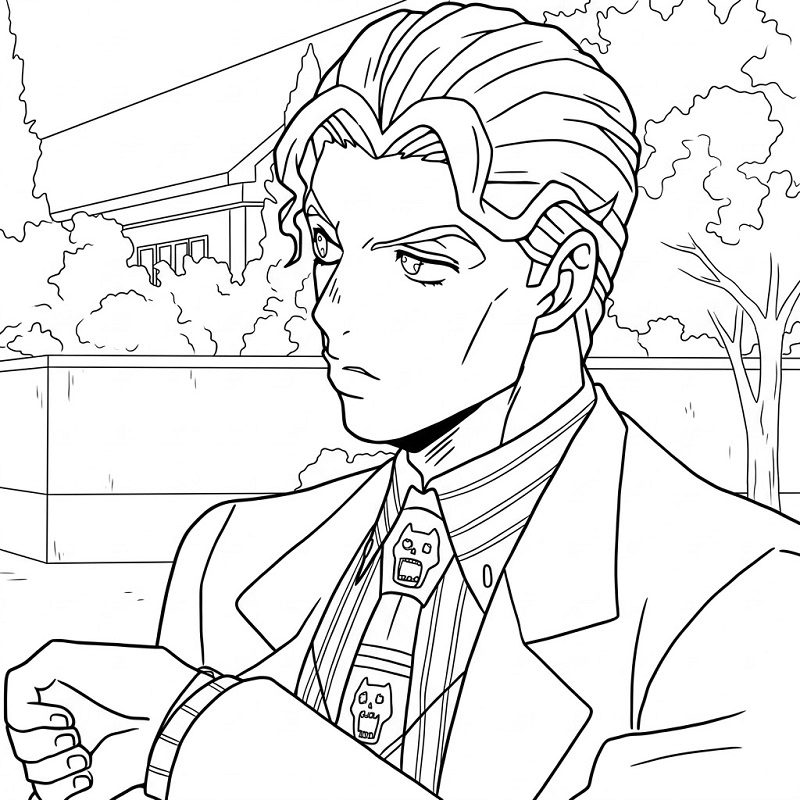 Yoshikage Kira JoJo's Bizarre Adventure