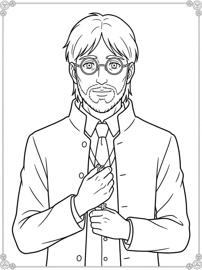 Anime Attack on Titan Grisha Yeager