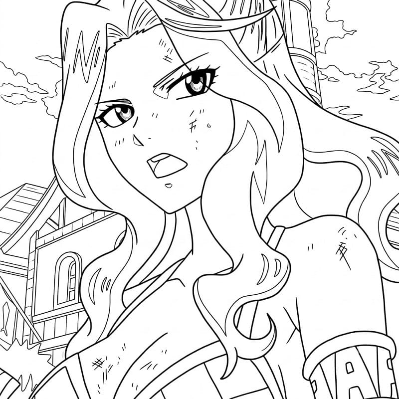 Cana Alberona from Anime Fairy Tail