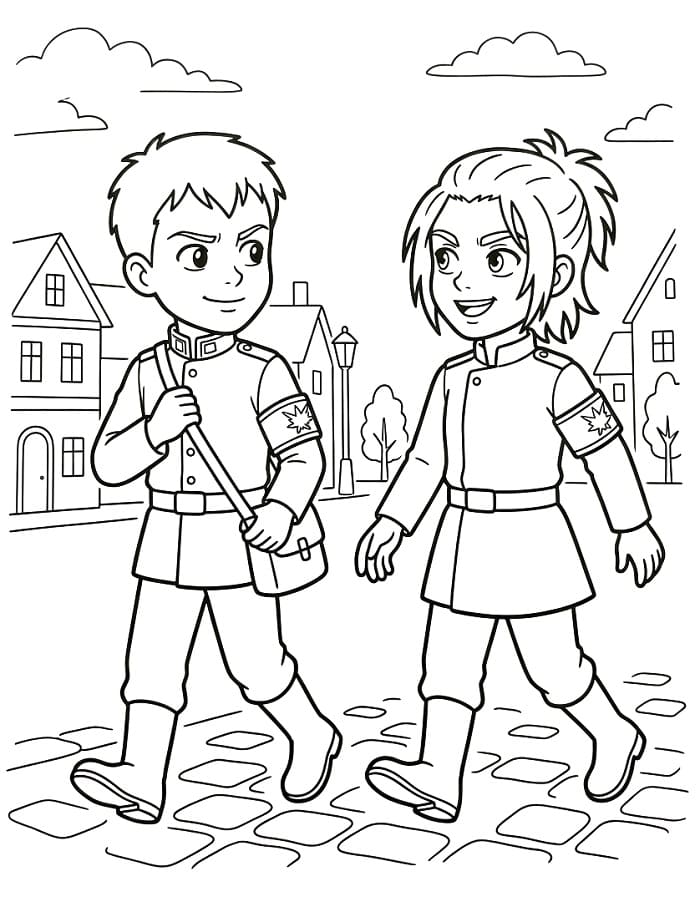 Falco Grice and Gabi