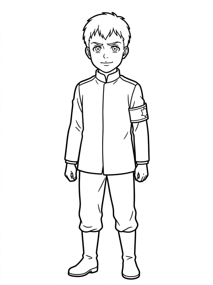 Falco Grice in Attack on Titan