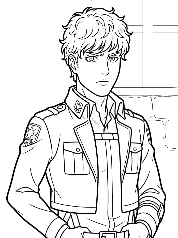 Floch Forster from Attack on Titan