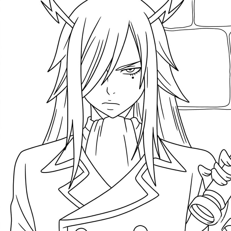 Printable Freed Justine Coloring Pages