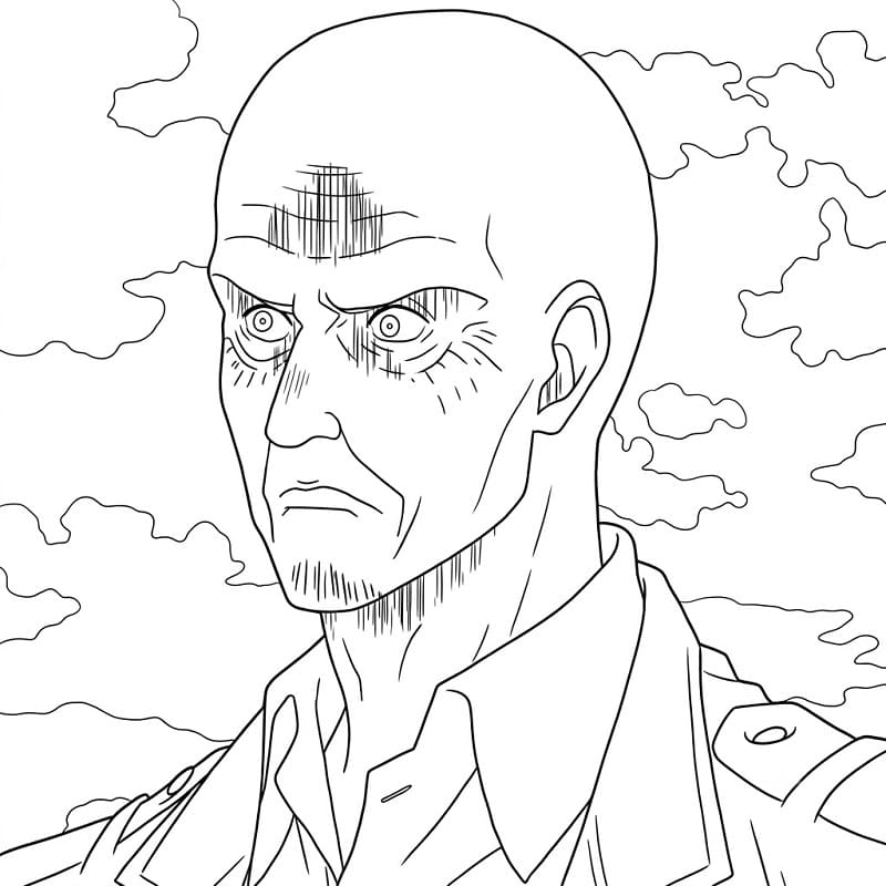 Printable Keith Shadis Coloring Pages