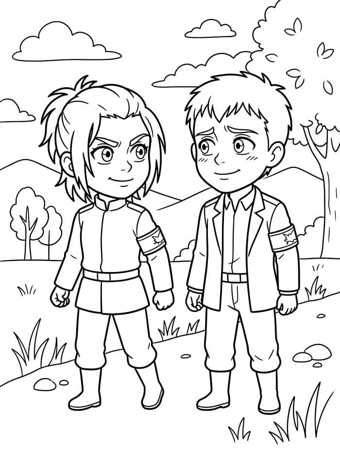 Gabi and Falco