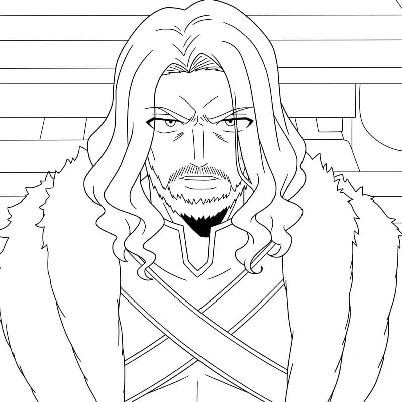 Printable Gildarts Clive Coloring Pages