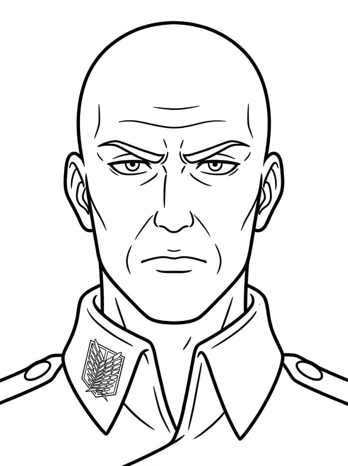 Keith Shadis Attack on Titan