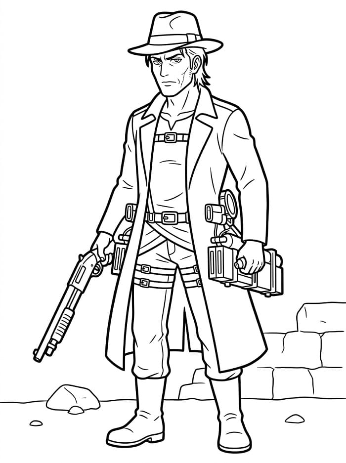 Kenny Ackerman from Anime Attack on Titan