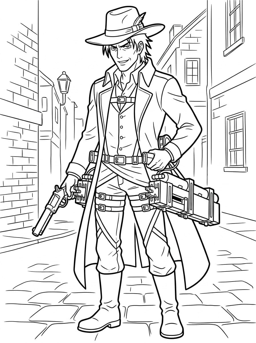 Kenny Ackerman from Attack on Titan