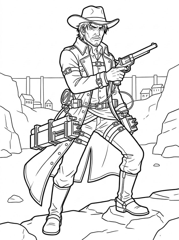 Kenny Ackerman in Anime Attack on Titan
