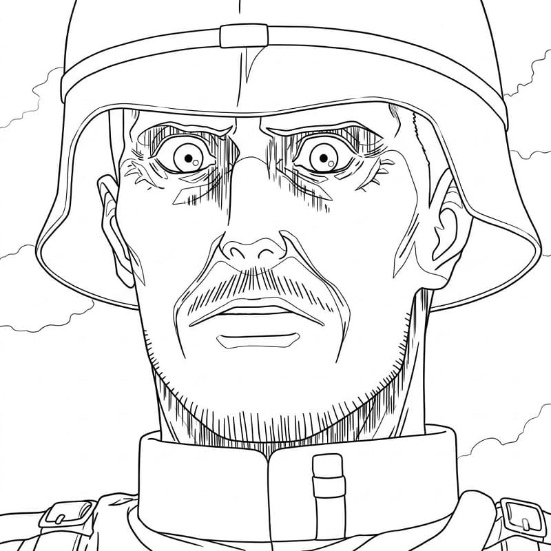 Theo Magath from Anime Attack on Titan