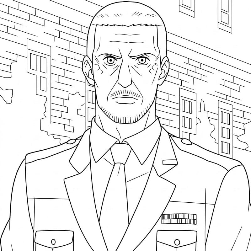 Printable Theo Magath Coloring Pages