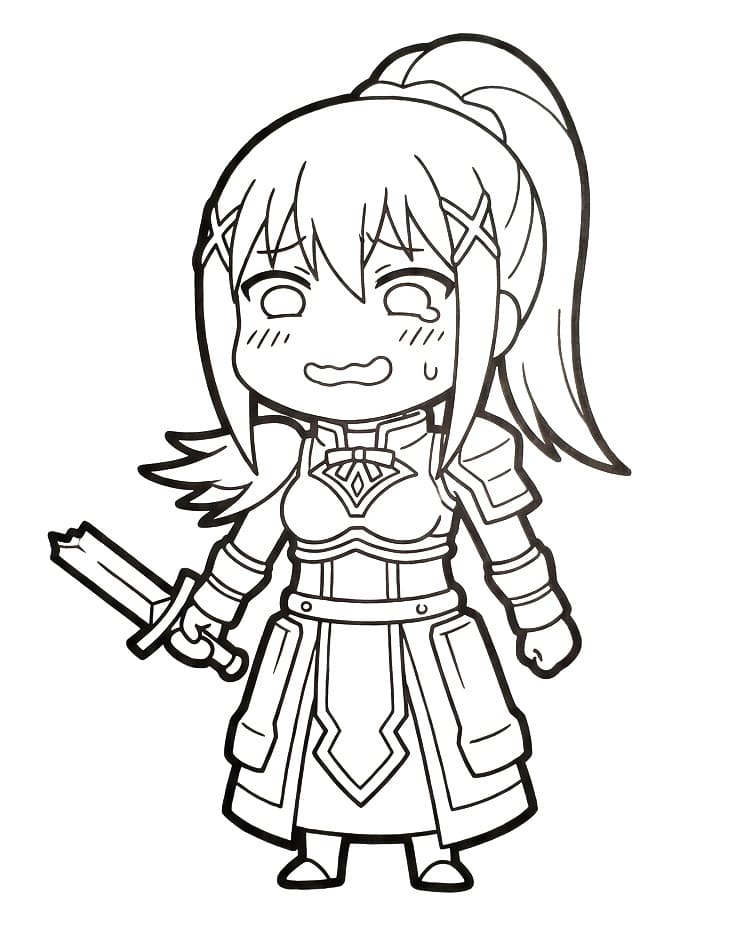 Chibi Darkness from Konosuba