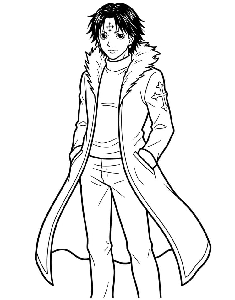 Chrollo Lucilfer Free Printable