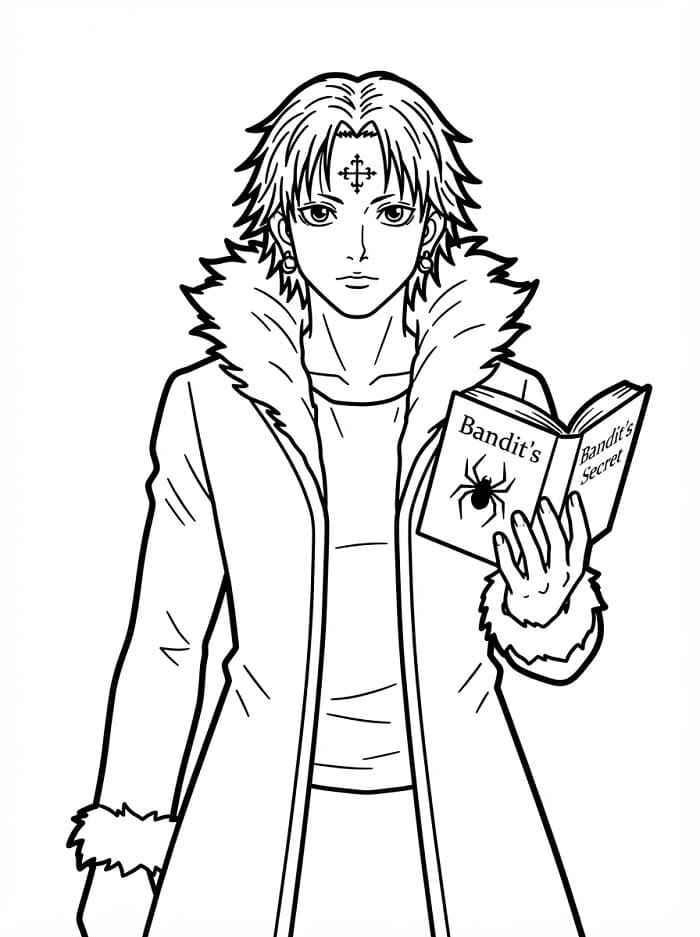 Printable Chrollo Lucilfer Coloring Pages
