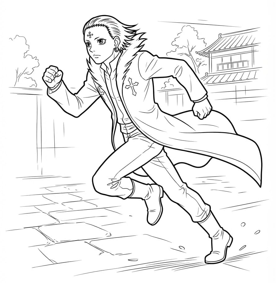 Chrollo Lucilfer Running