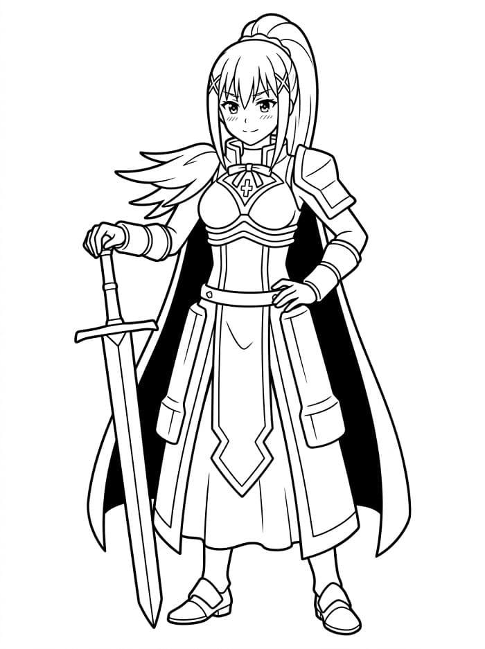 Darkness with Sword