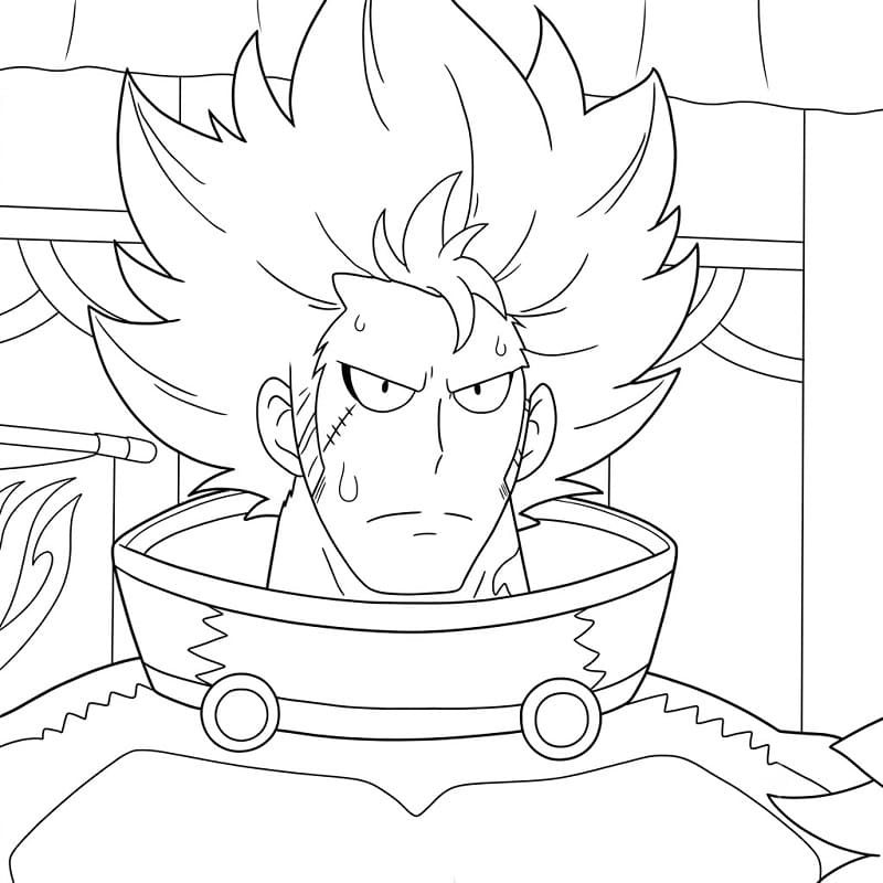 Elfman Strauss in Anime Fairy Tail