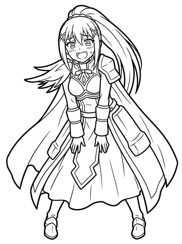 Funny Darkness from Konosuba