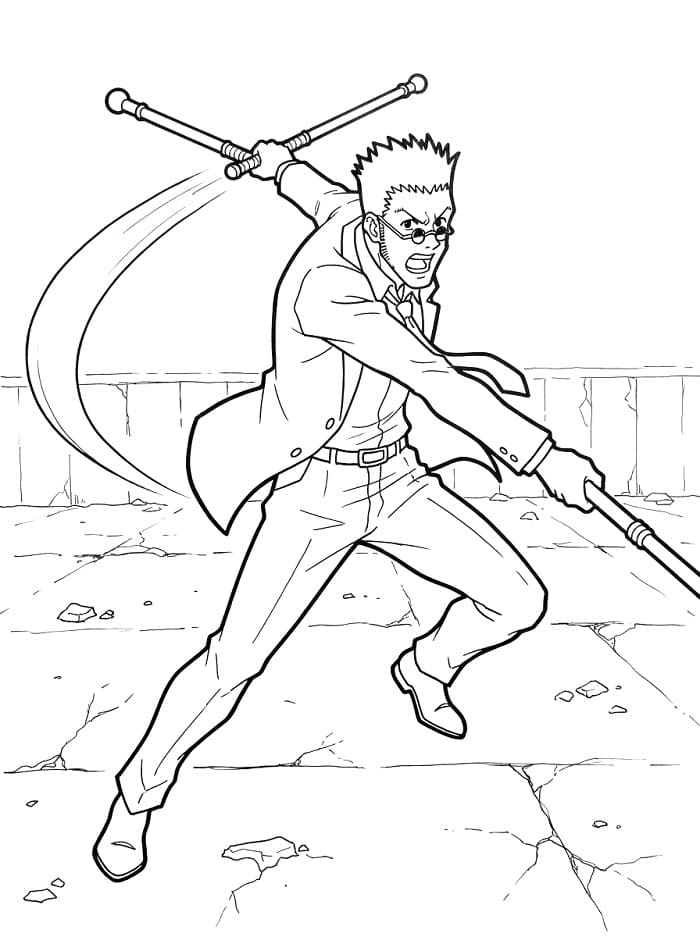 Leorio Paradinight Action