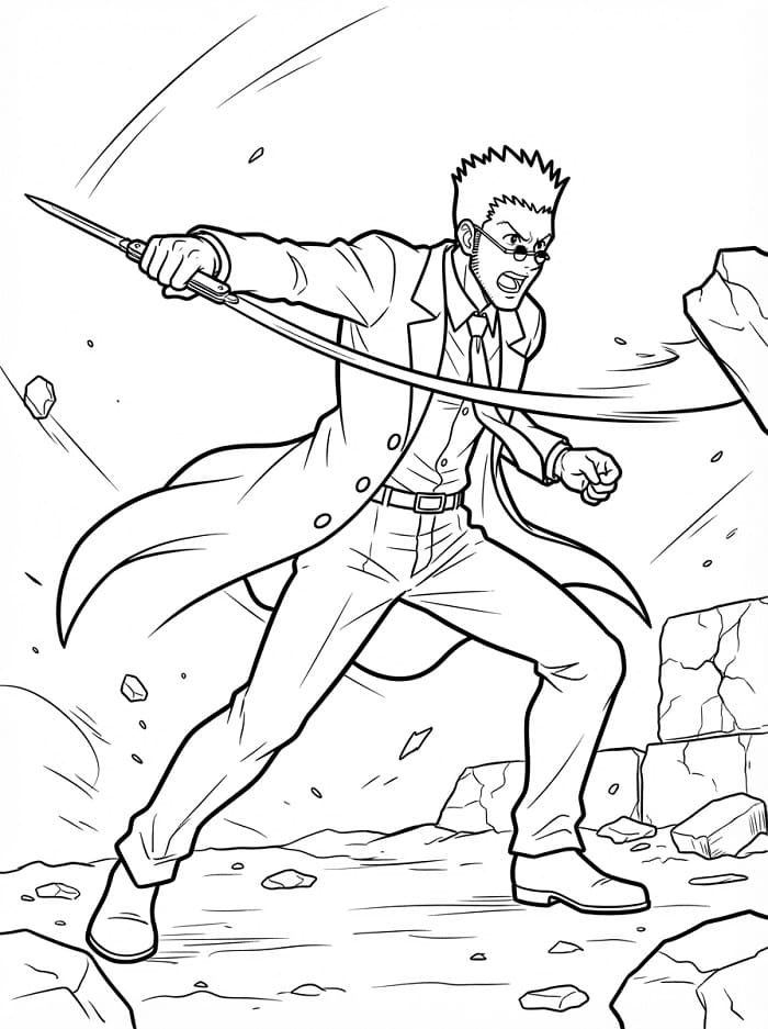 Leorio Paradinight Fighting