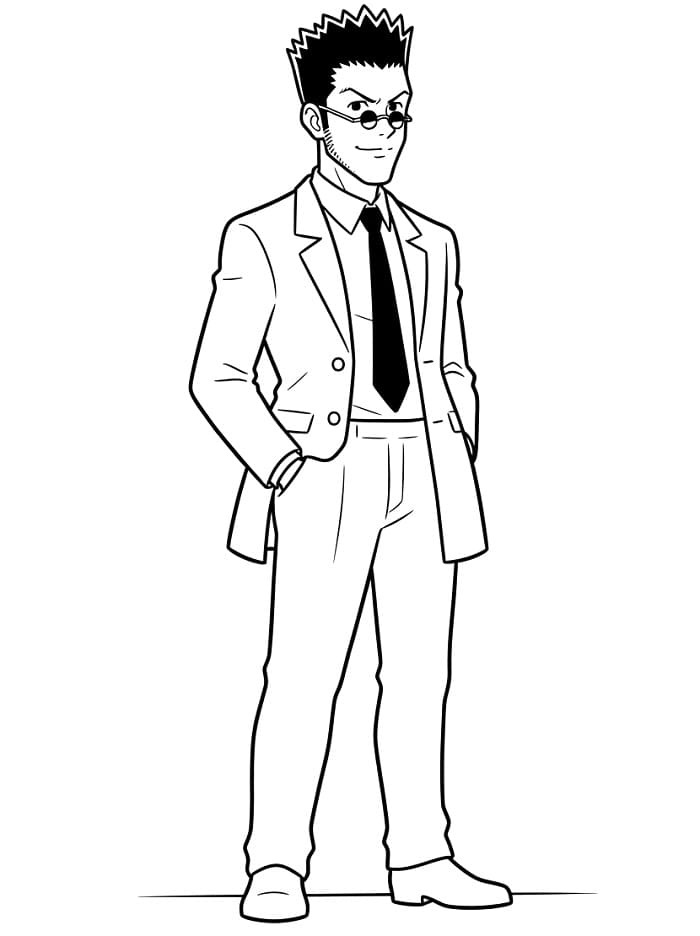 Leorio Paradinight from Anime Hunter x Hunter