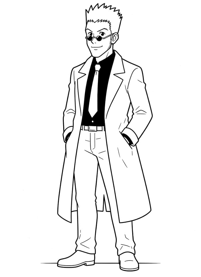 Leorio Paradinight in Anime Hunter x Hunter