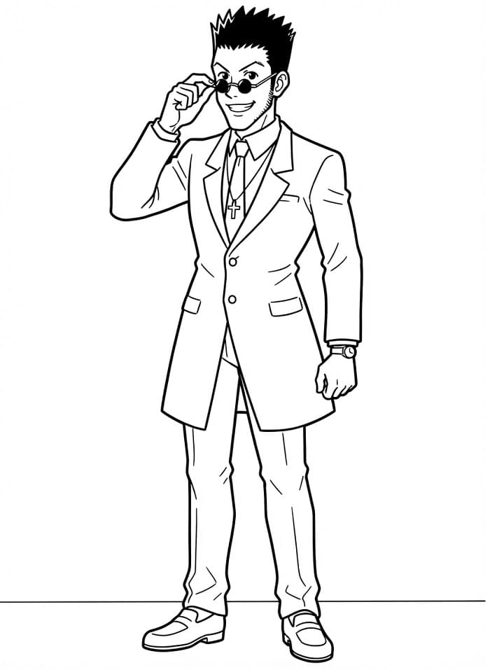 Leorio Paradinight in Hunter x Hunter