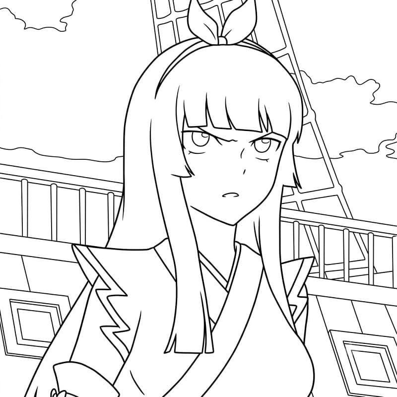 Printable Kagura Mikazuchi