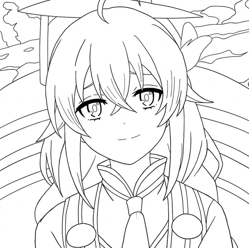 Printable Roxy Migurdia Coloring Pages