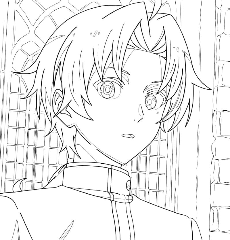 Rudeus Greyrat Anime Mushoku Tensei