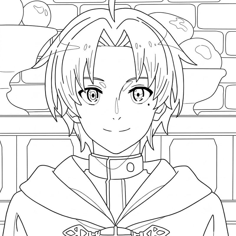 Rudeus Greyrat Smiles