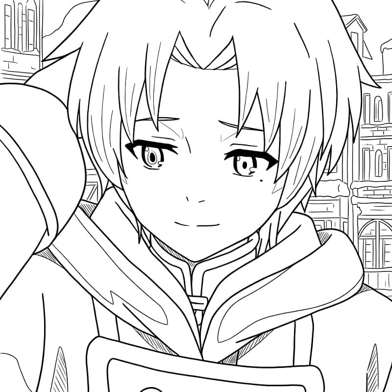 Rudeus Greyrat in Anime Mushoku Tensei