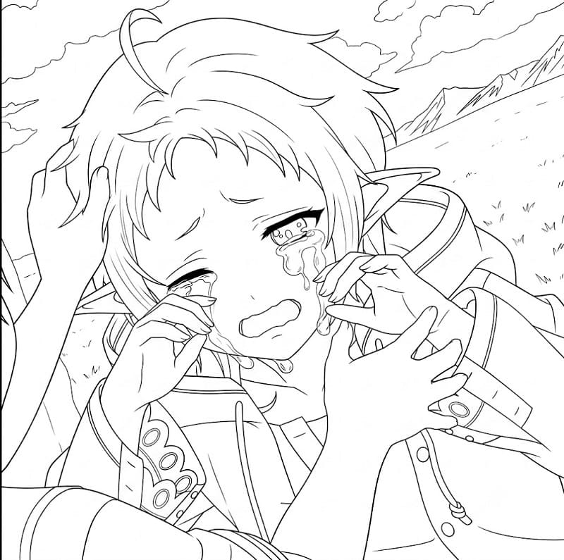Sylphiette Greyrat Crying