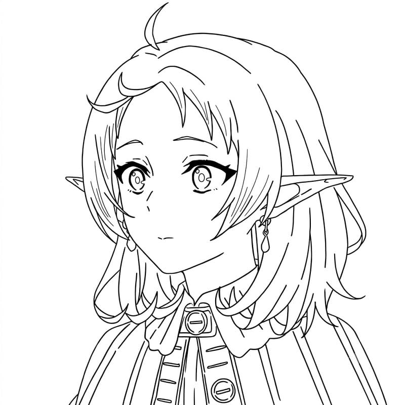 Printable Sylphiette Greyrat Coloring Pages