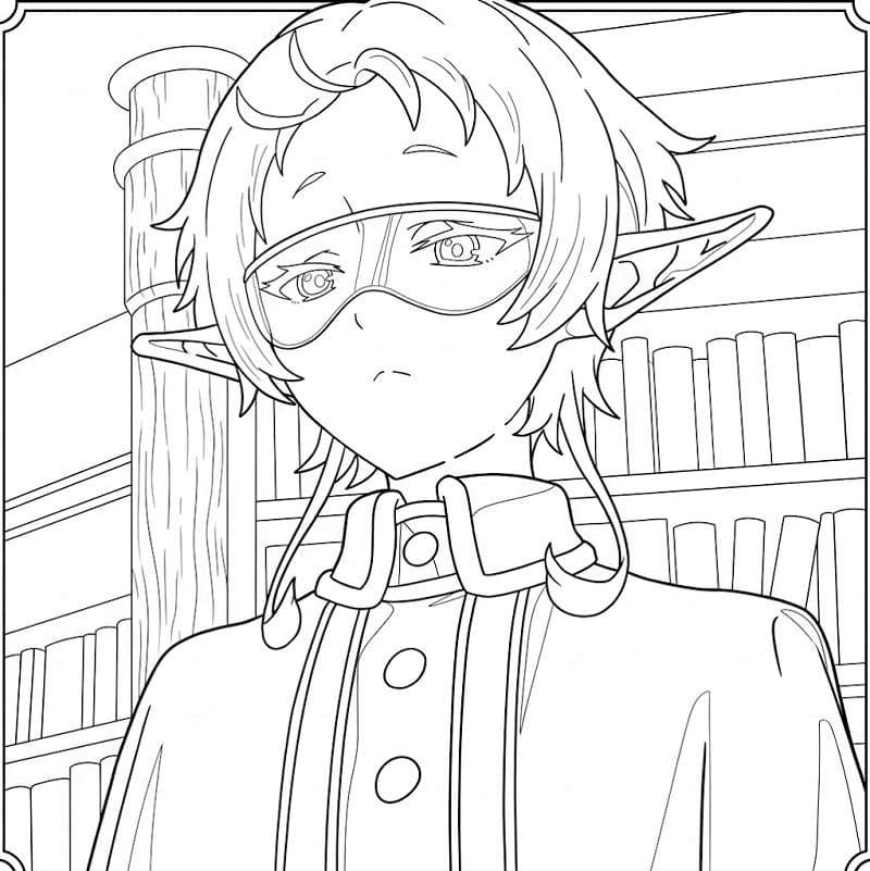 Sylphiette Greyrat from Anime Mushoku Tensei