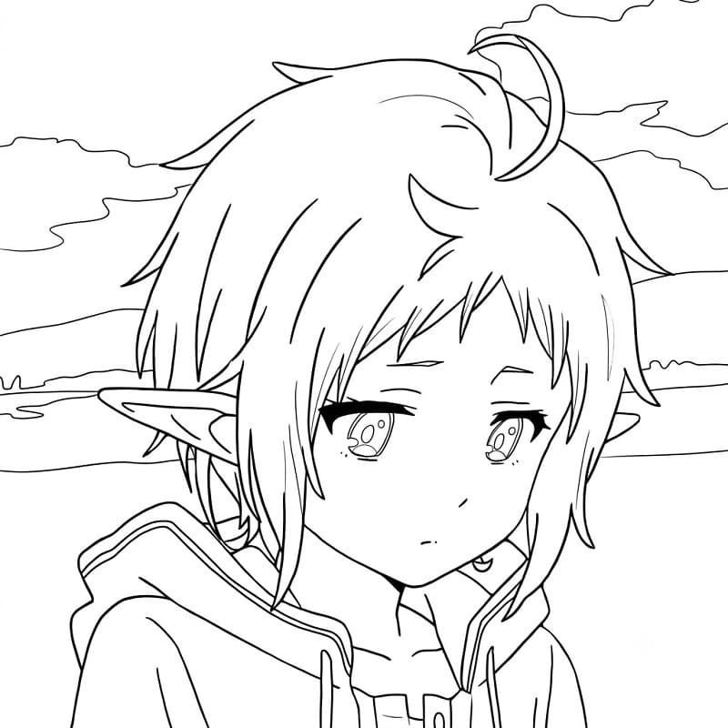 Sylphiette Greyrat in Anime Mushoku Tensei