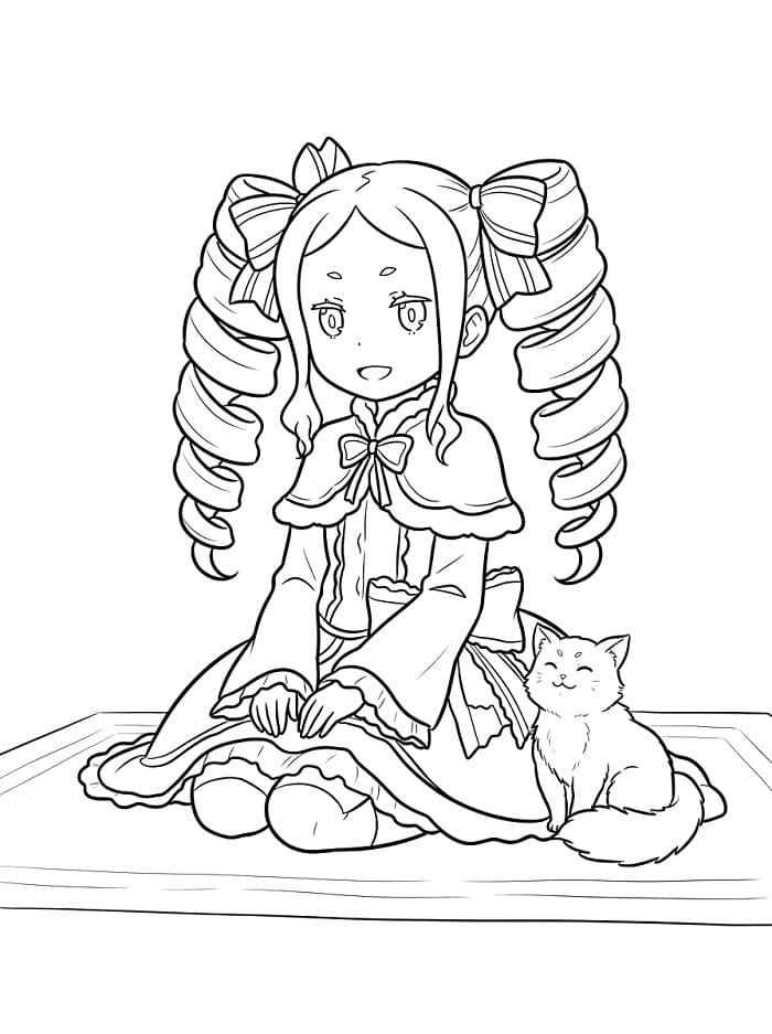 Beatrice in Anime Re Zero
