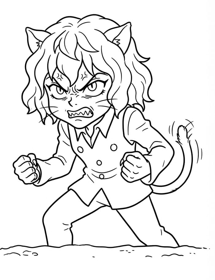 Chibi Angry Neferpitou