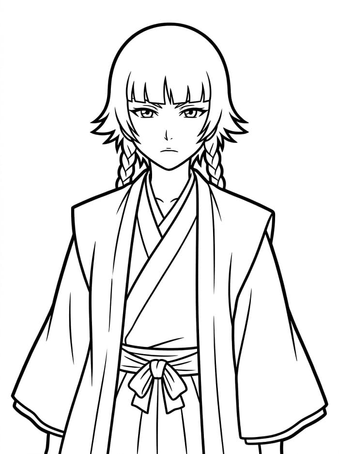 Printable Soi Fon Coloring Pages