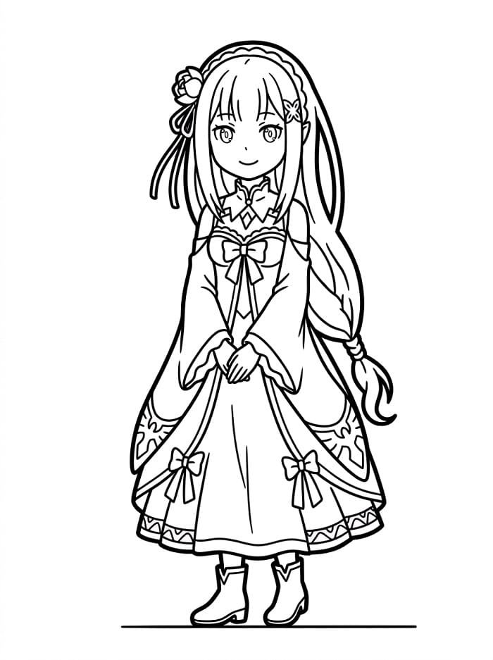 Emilia Camp from Re Zero