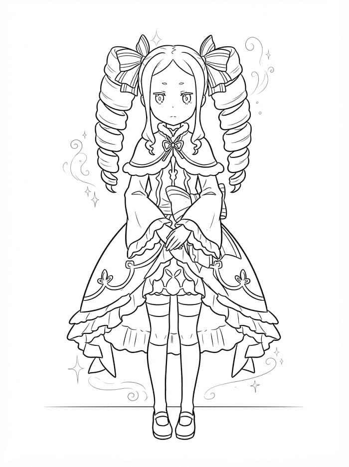 Free Printable Beatrice Re Zero