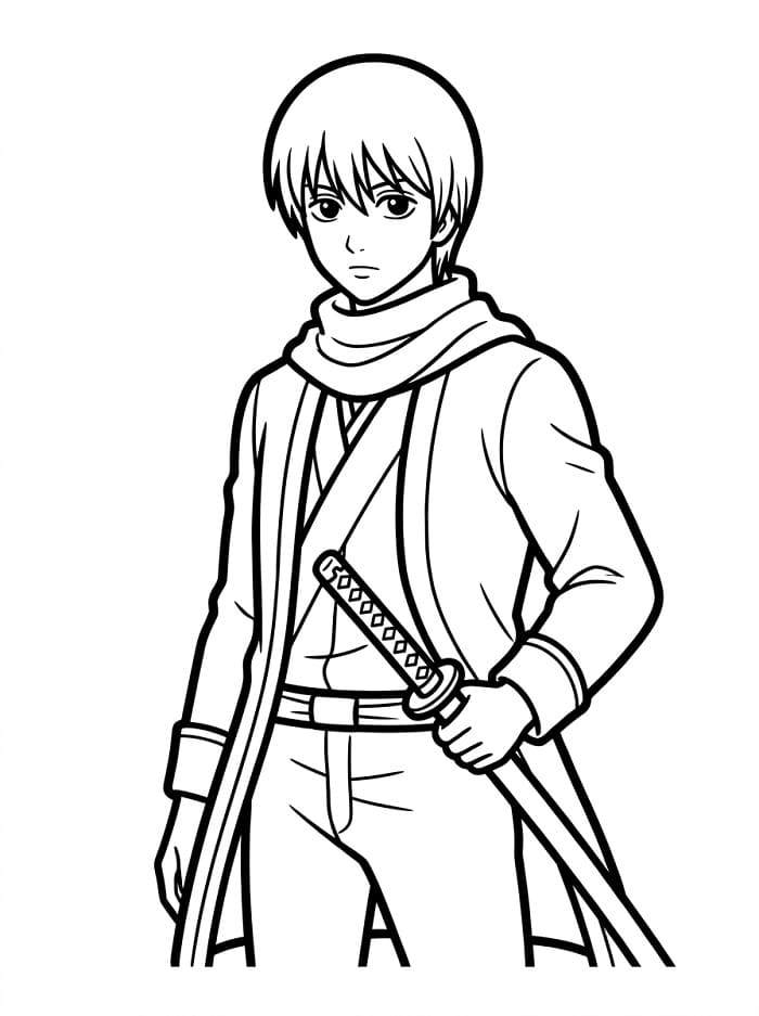 Free Printable Okita Sougo