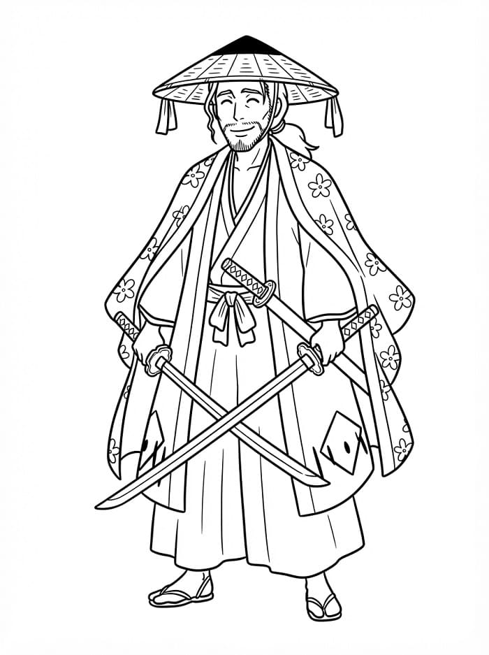 Free Printable Shunsui Kyoraku