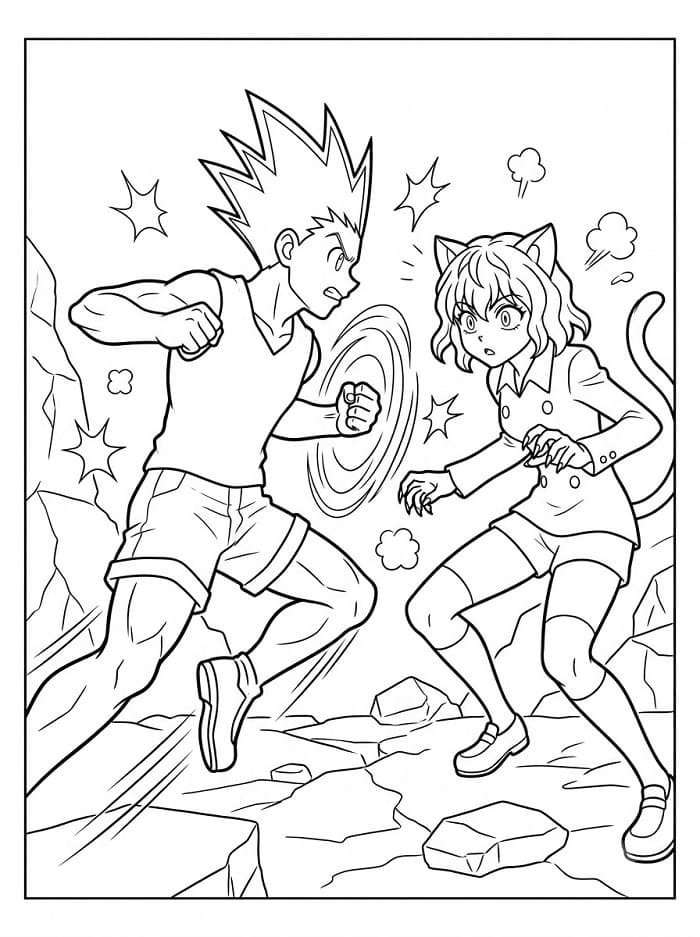 Gon vs Neferpitou