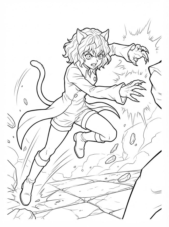 Neferpitou Attack