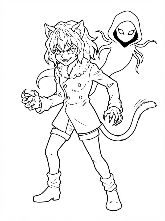 Neferpitou in Anime Hunter x Hunter
