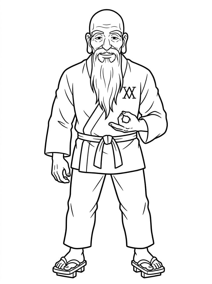 Netero from Anime Hunter x Hunter
