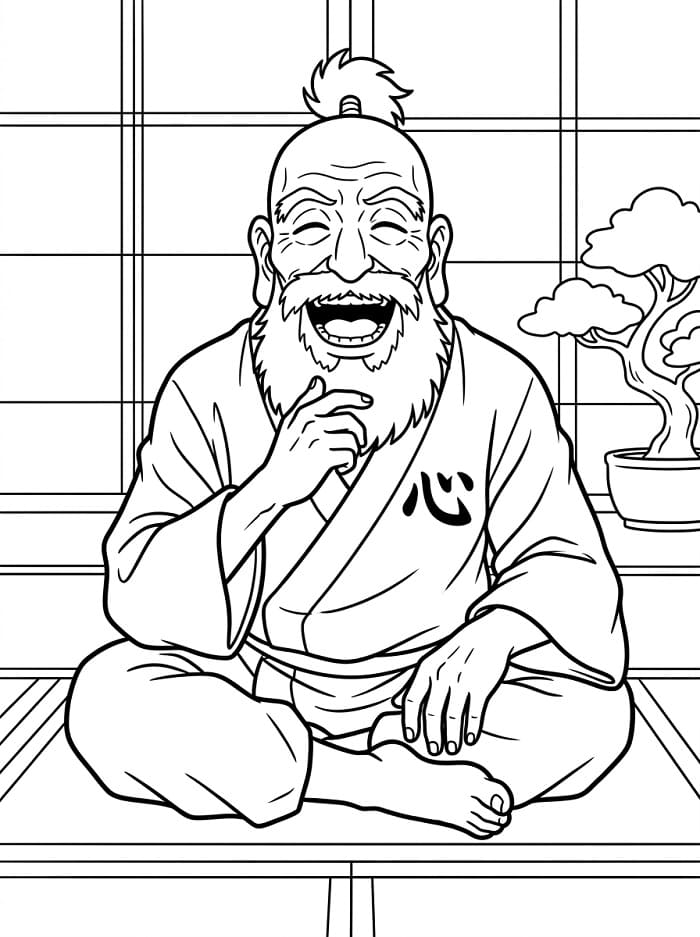 Netero in Anime Hunter x Hunter