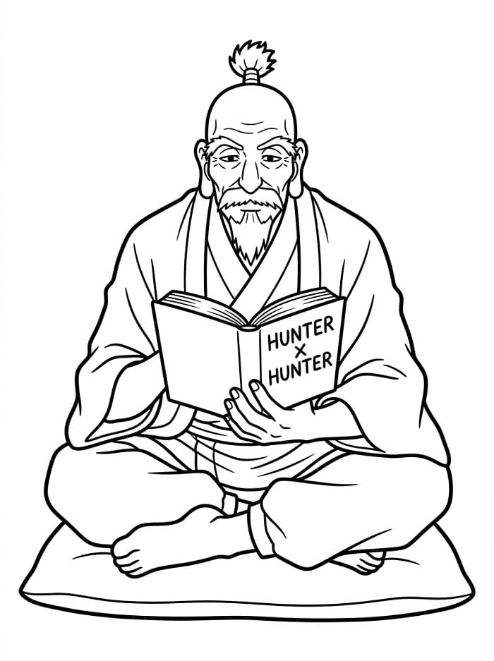 Netero in Hunter x Hunter